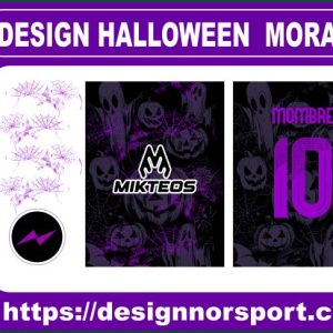 DESIGN HALLOWEEN MORADO