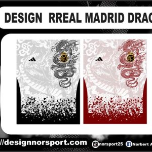 DESIGN RREAL MADRID DRAGON