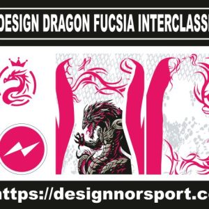 DESIGN DRAGON FUCSIA INTERCLASSE 25