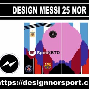 DESIGN MESSI 25 NOR
