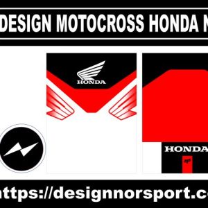 DESIGN MOTOCROSS HONDA NOR
