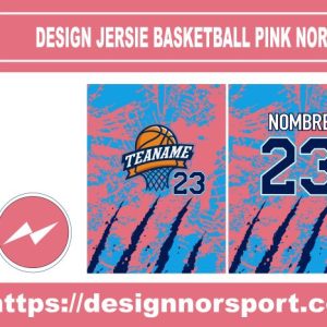 DESIGN JERSIE BASKETBALL PINK NOR