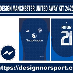 DESIGN MANCHESTER UNITED AWAY KIT 24-25 NOR