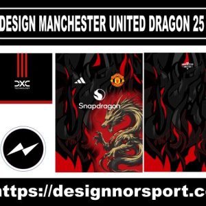 DESIGN MANCHESTER UNITED DRAGON 25 NOR