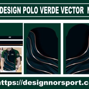 DESIGN POLO VERDE VECTOR NOR