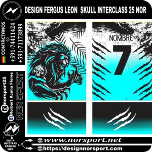 DESIGN FERGUS LEON SKULL INTERCLASS 25 NOR