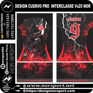 DESIGN CUERVO PRO INTERCLASSE Vs25 NOR