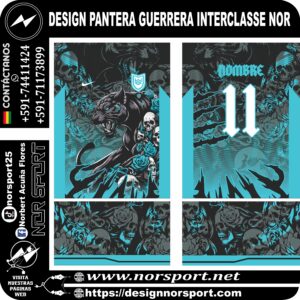 DESIGN PANTERA GUERRERA INTERCLASSE NOR