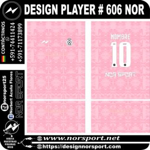 DESIGN PLAYER # 606 NOR