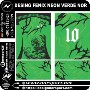 DESING FENIX NEON VERDE NOR