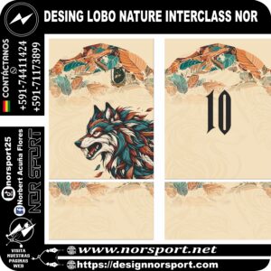 DESING LOBO NATURE INTERCLASS NOR