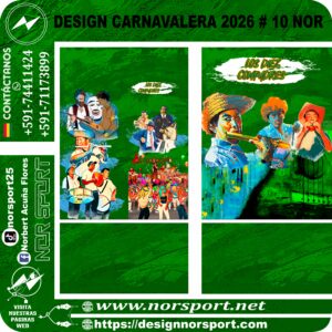 DESIGN CARNAVALERA 2026 # 10 NOR