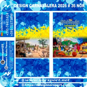 DESIGN CARNAVALERA 2026 # 36 NOR