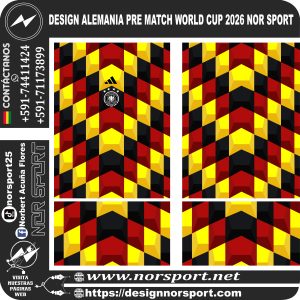 DESIGN ALEMANIA PRE MATCH WORLD CUP 2026 NOR SPORT