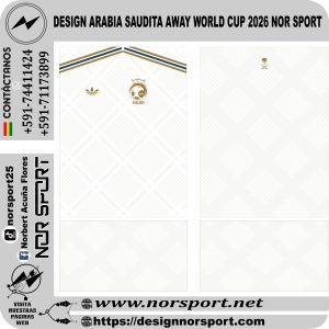 DESIGN ARABIA SAUDITA AWAY WORLD CUP 2026 NOR SPORT