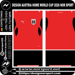 DESIGN AUSTRIA HOME WORLD CUP 2026 NOR SPORT
