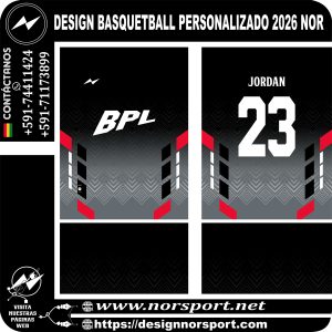 DESIGN BASQUETBALL PERSONALIZADO 2026 NOR