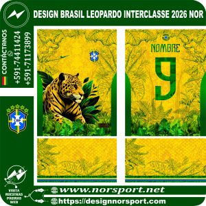 DESIGN BRASIL LEOPARDO INTERCLASSE 2026 NOR