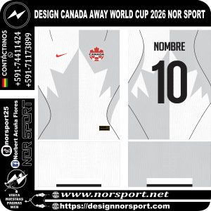 DESIGN CANADA AWAY WORLD CUP 2026 NOR SPORT