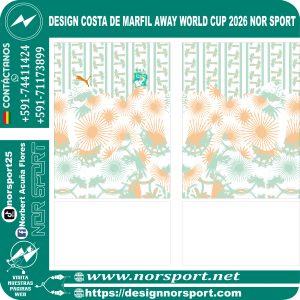 DESIGN COSTA DE MARFIL AWAY WORLD CUP 2026 NOR SPORT