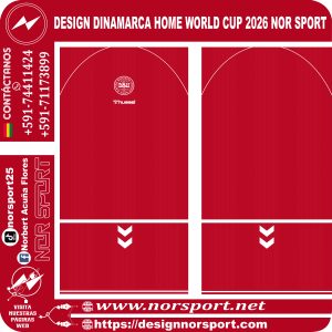 DESIGN DINAMARCA HOME WORLD CUP 2026 NOR SPORT