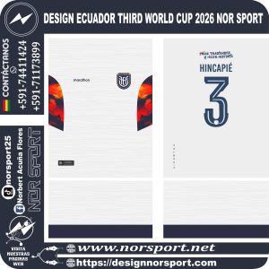 DESIGN ECUADOR THIRD WORLD CUP 2026 NOR SPORT