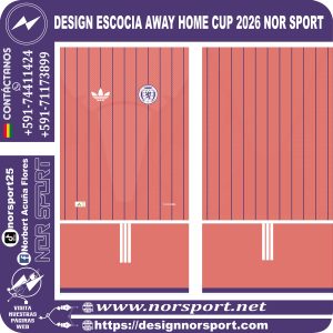 DDESIGN ESCOCIA AWAY HOME CUP 2026 NOR SPORT