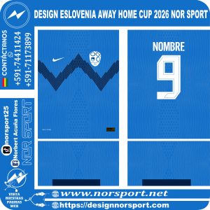 DESIGN ESLOVENIA AWAY HOME CUP 2026 NOR SPORT