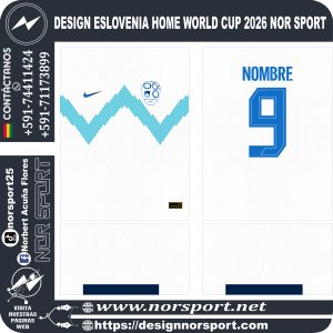DESIGN ESLOVENIA HOME WORLD CUP 2026 NOR SPORT