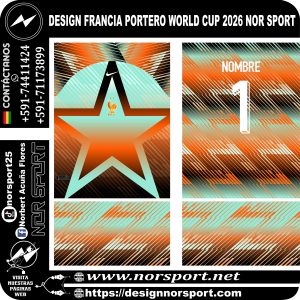 DESIGN FRANCIA PORTERO WORLD CUP 2026 NOR SPORT