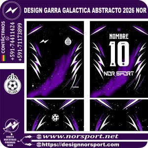DESIGN GARRA GALACTICA ABSTRACTO 2026 NOR