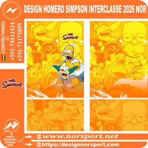 DESIGN HOMERO SIMPSON INTERCLASSE 2026 NOR