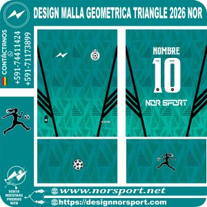 DESIGN MALLA GEOMETRICA TRIANGLE 2026 NOR