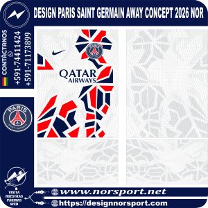DESIGN PARIS SAINT GERMAIN AWAY CONCEPT 2026 NOR