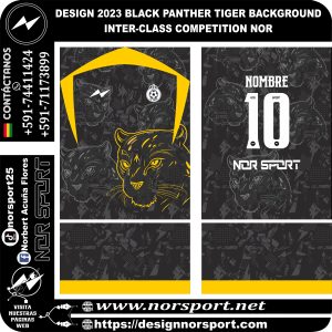 DESIGN 2023 BLACK PANTHER TIGER BACKGROUND