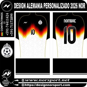 DESIGN ALEMANIA PERSONALIZADO 2026 NOR