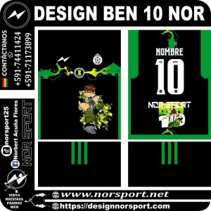 DESIGN BEN 10 NOR