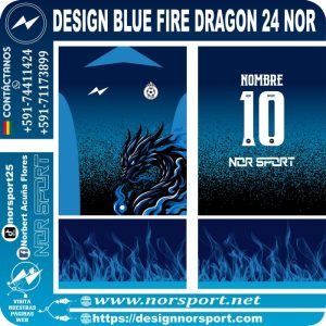 DESIGN BLUE FIRE DRAGON 24 NOR