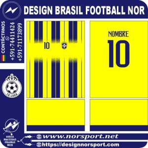 DESIGN BRASIL FOOTBALL NOR