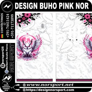 DESIGN BUHO PINK NOR