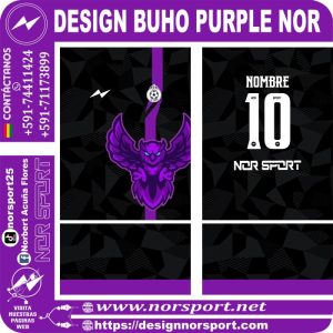 DESIGN BUHO PURPLE NOR
