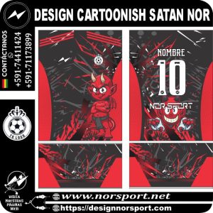 DESIGN CARTOONISH SATAN NOR