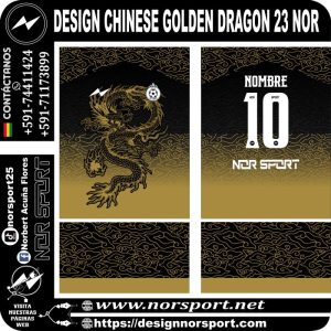 DESIGN CHINESE GOLDEN DRAGON 23 NOR