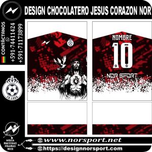 DESIGN CHOCOLATERO JESUS CORAZON NOR