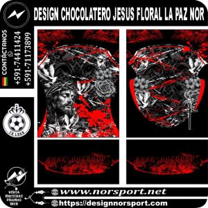 DESIGN CHOCOLATERO JESUS FLORAL LA PAZ NOR
