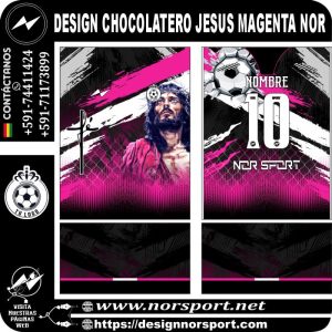 DESIGN CHOCOLATERO JESUS MAGENTA NOR
