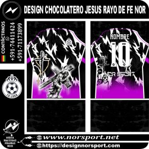 DESIGN CHOCOLATERO JESUS RAYO DE FE NOR