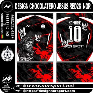 DESIGN CHOCOLATERO JESUS RED26 NOR