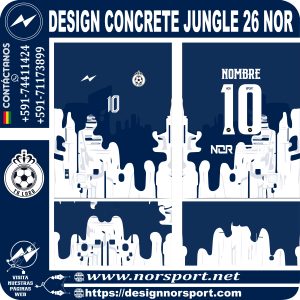 DESIGN CONCRETE JUNGLE 26 NOR
