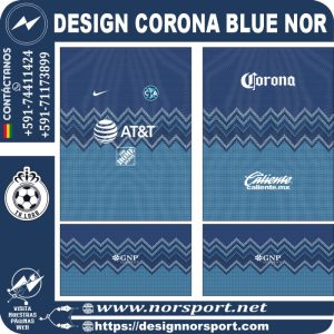 DESIGN CORONA BLUE NOR